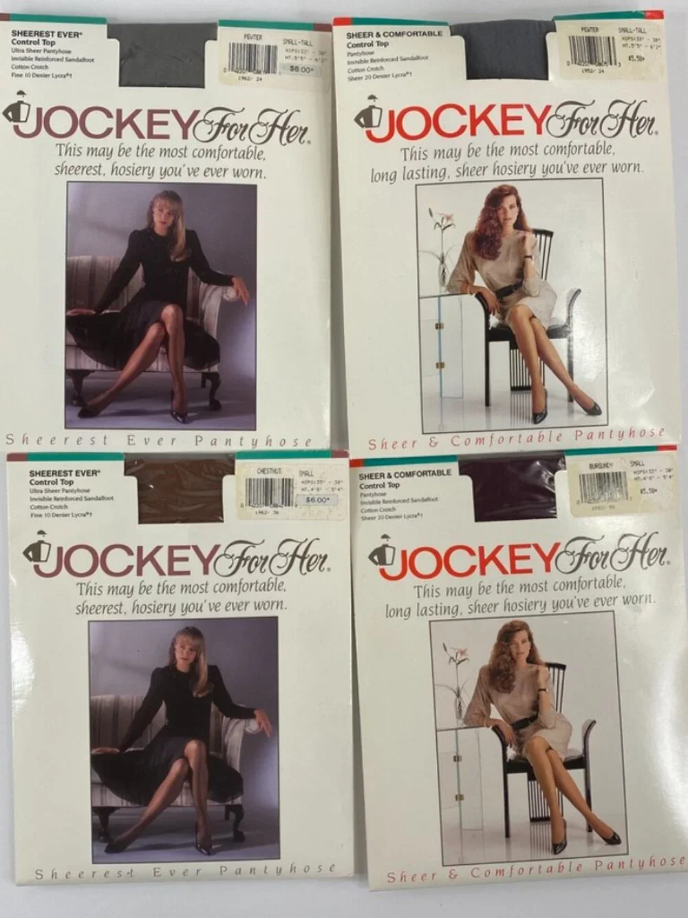 Hanes Liz Claiborne Vintage Pantyhose Lot of 15 Pairs